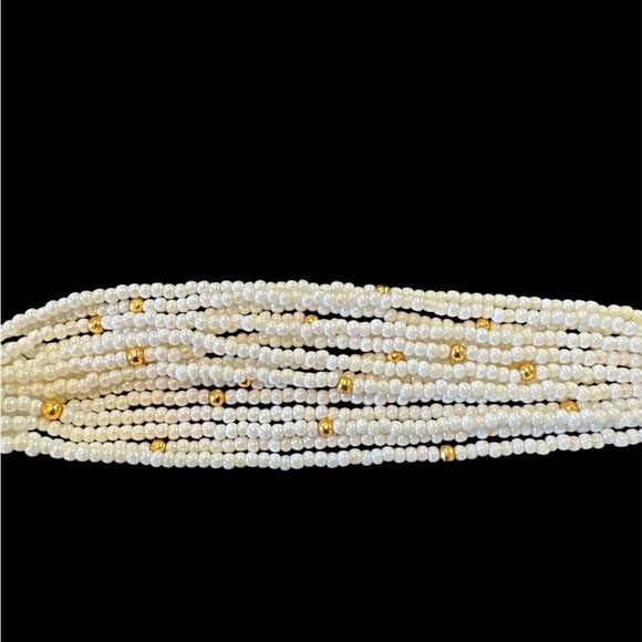 🎁 22K gold plated Kundan choker necklace  New Dehli India. Pearls and palki. - Picture 10 of 17